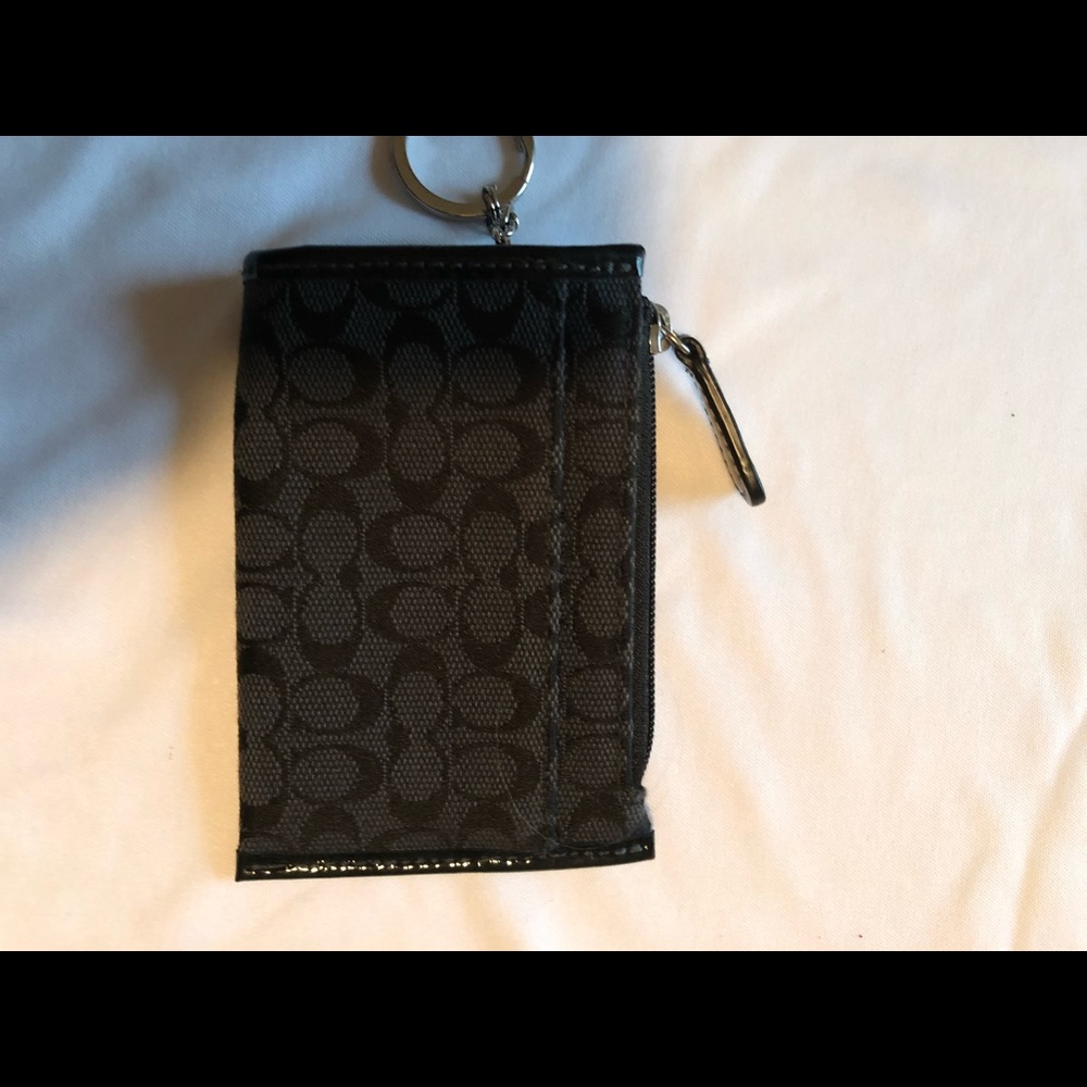 Small coach keychain wallet
